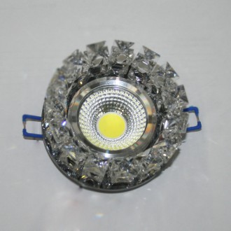Встраиваемый светильник AURA A6066 6500k cob5w+led подсветка