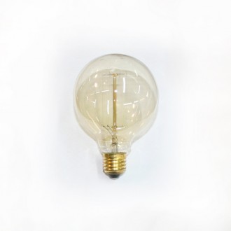 Лампа накаливания AURA G95MM 19AK E27 220V 40W